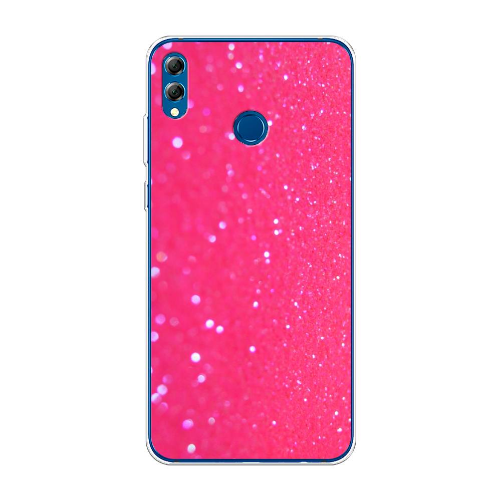 

Чехол Awog "Малиновые блестки рисунок" для Honor 8X Max