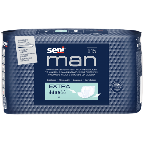 Вкладыши урологические Seni Man Extra 15 шт