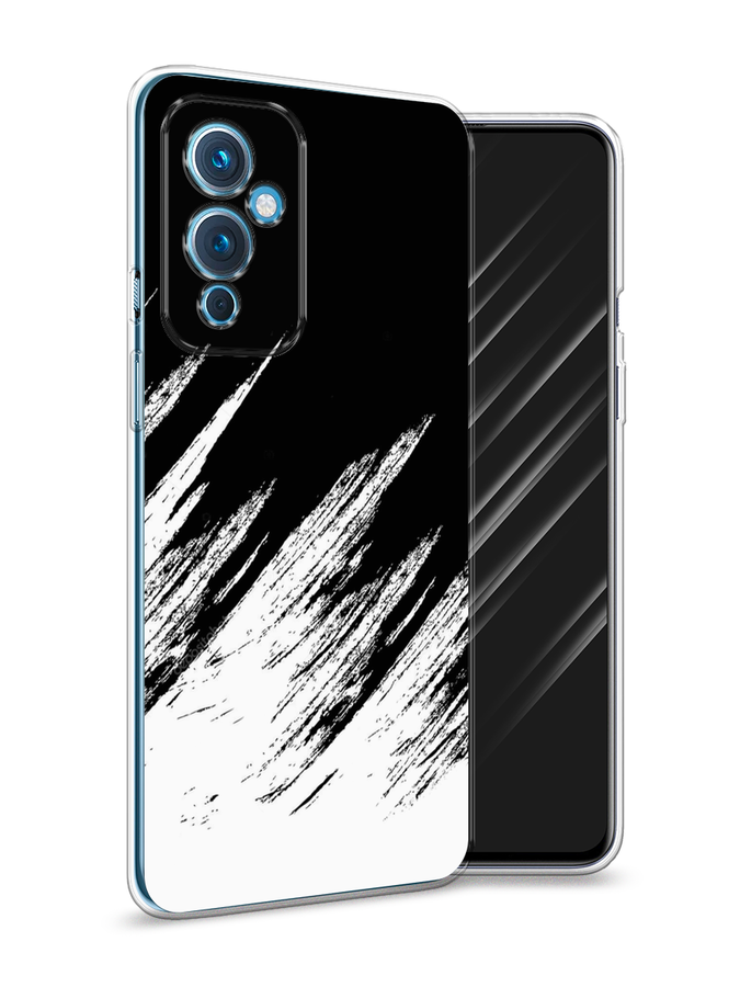 

Чехол Awog на OnePlus 9 LE2110 / ВанПлас 9 LE2110 "Черно белые брызги", Разноцветный, 152750-3