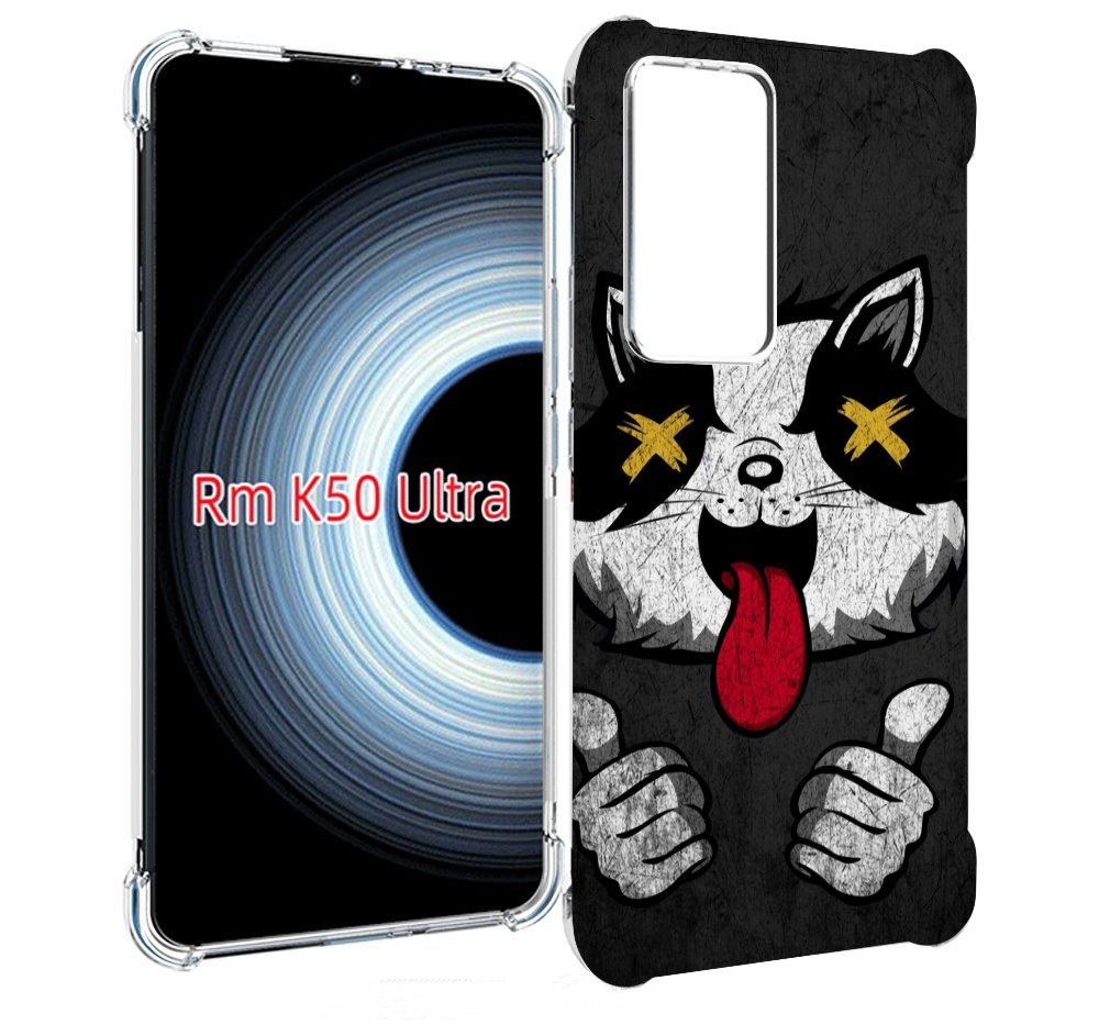 

Чехол MyPads классный зверек для Xiaomi 12T / Redmi K50 Ultra, Прозрачный, Tocco