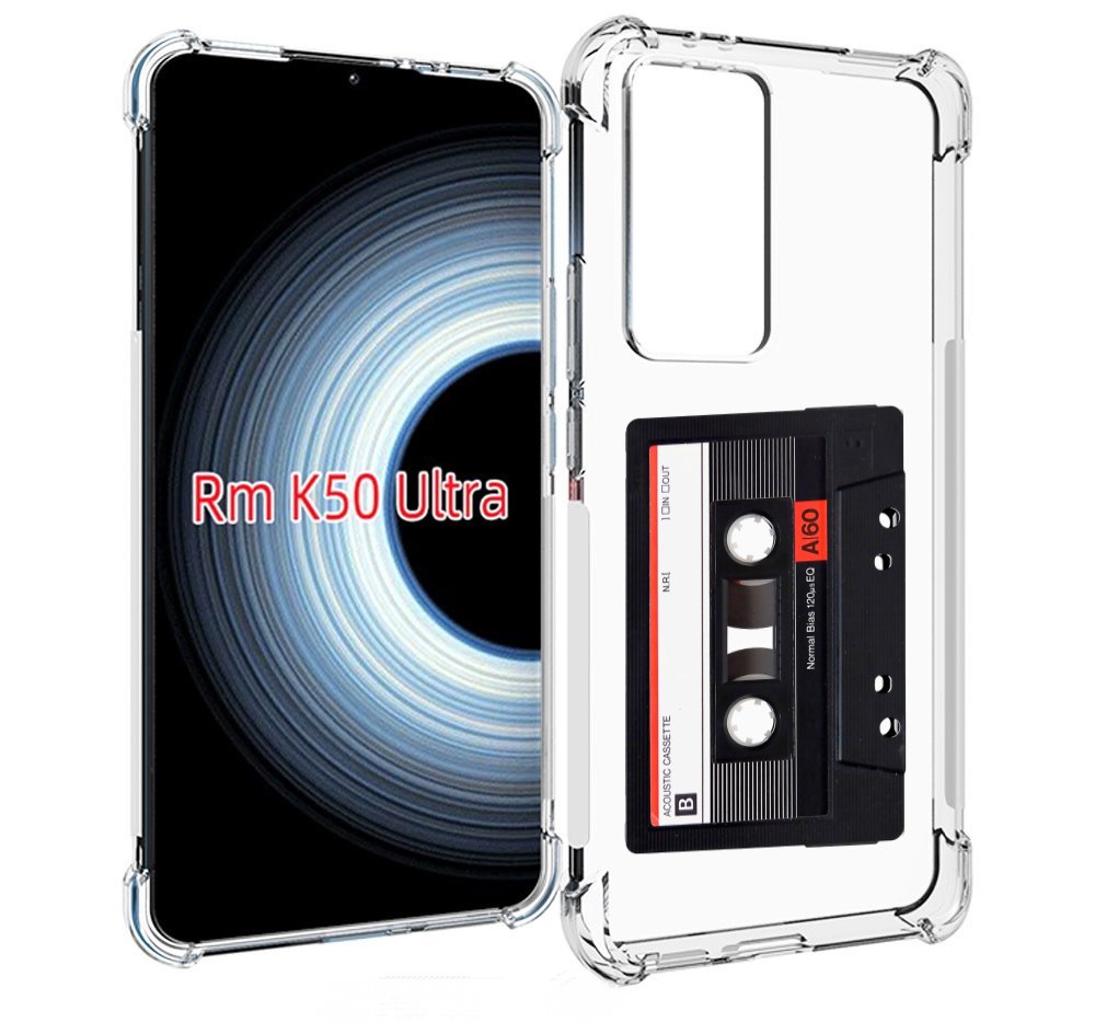 

Чехол MyPads касета для Xiaomi 12T / Redmi K50 Ultra, Прозрачный, Tocco