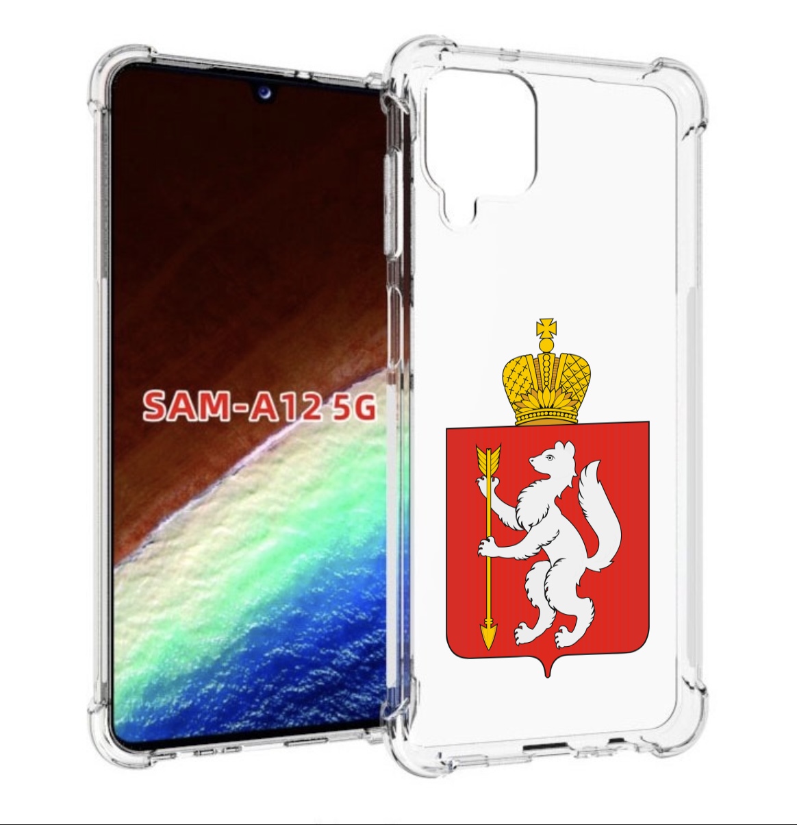 

Чехол MyPads герб-свердловская-область-екатеринбург для Samsung Galaxy A12 (SM-A125F), Прозрачный, Tocco