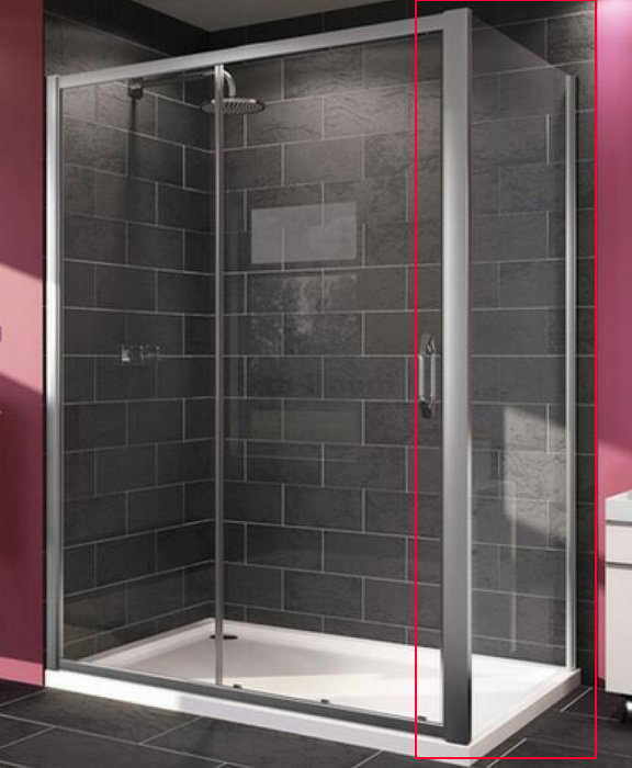 

Боковая стенка HUPPE X1 (800х1900) профиль серебро, стекло прозрачное 140503.069.321, Хром