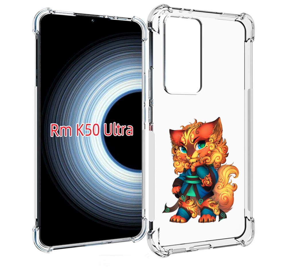

Чехол MyPads золотой-кот для Xiaomi 12T / Redmi K50 Ultra, Прозрачный, Tocco