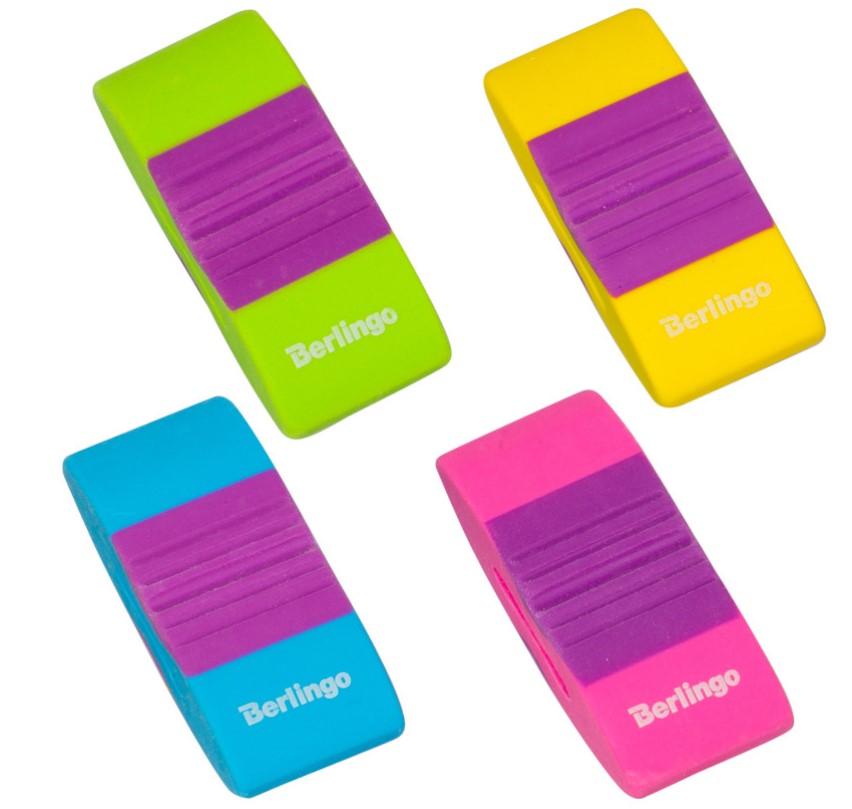

Ластик Berlingo Color 5,6 х 2,3 х 1,4 см в ассортименте, Разноцветный
