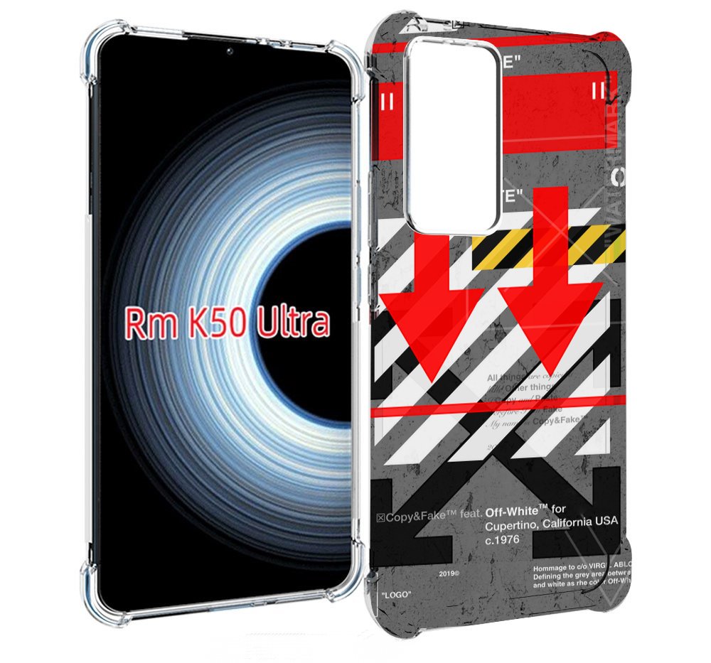 Чехол MyPads знаки-логотипы для Xiaomi 12T / Redmi K50 Ultra