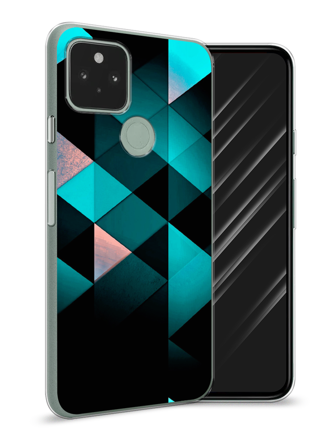 

Чехол Awog на Google Pixel 5A "Геометрия 16", Разноцветный, 271050-3