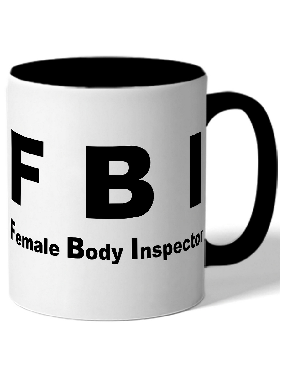 фото Кружка drabs fbi female body inspector