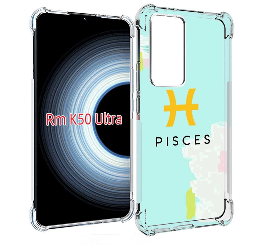 

Чехол MyPads знак-зодиака-рыбы-2 для Xiaomi 12T / Redmi K50 Ultra, Прозрачный, Tocco