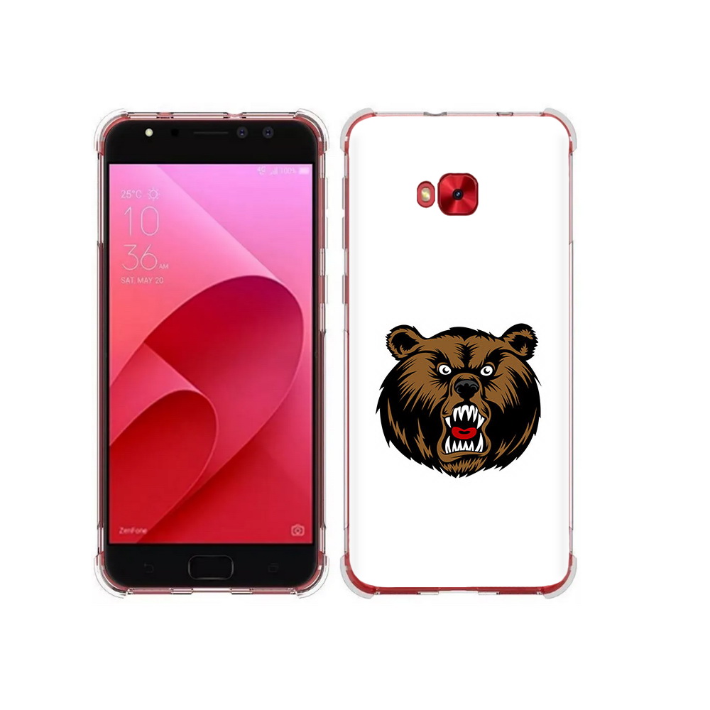 Чехол MyPads Tocco для Asus ZenFone 4 Selfie бурый (PT76274.652.253)