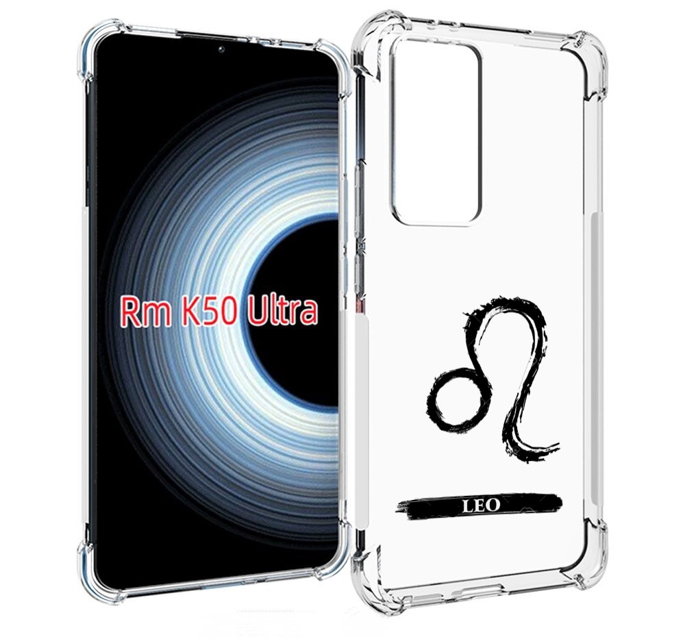 

Чехол MyPads знак-зодиака-лев-7 для Xiaomi 12T / Redmi K50 Ultra, Прозрачный, Tocco