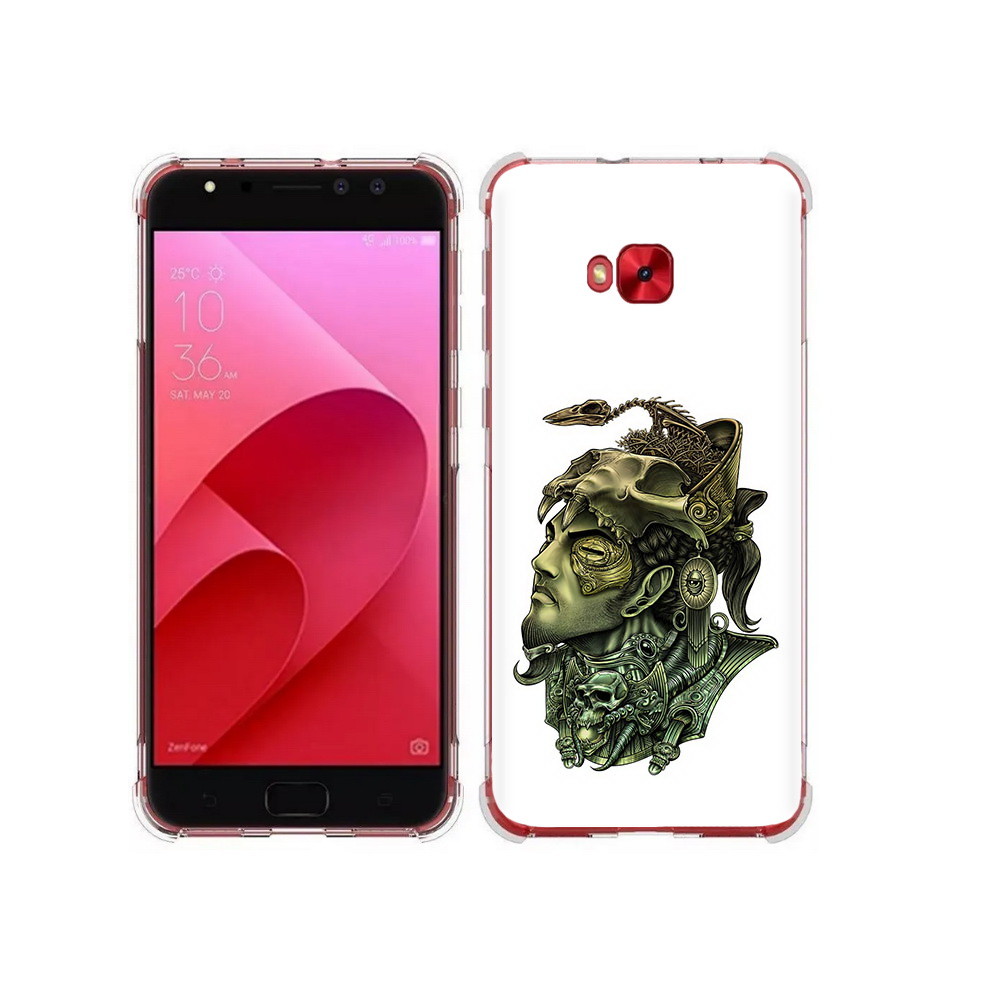 

Чехол MyPads Tocco для Asus ZenFone 4 Selfie бронзовый воин (PT76274.652.248), Прозрачный, Tocco
