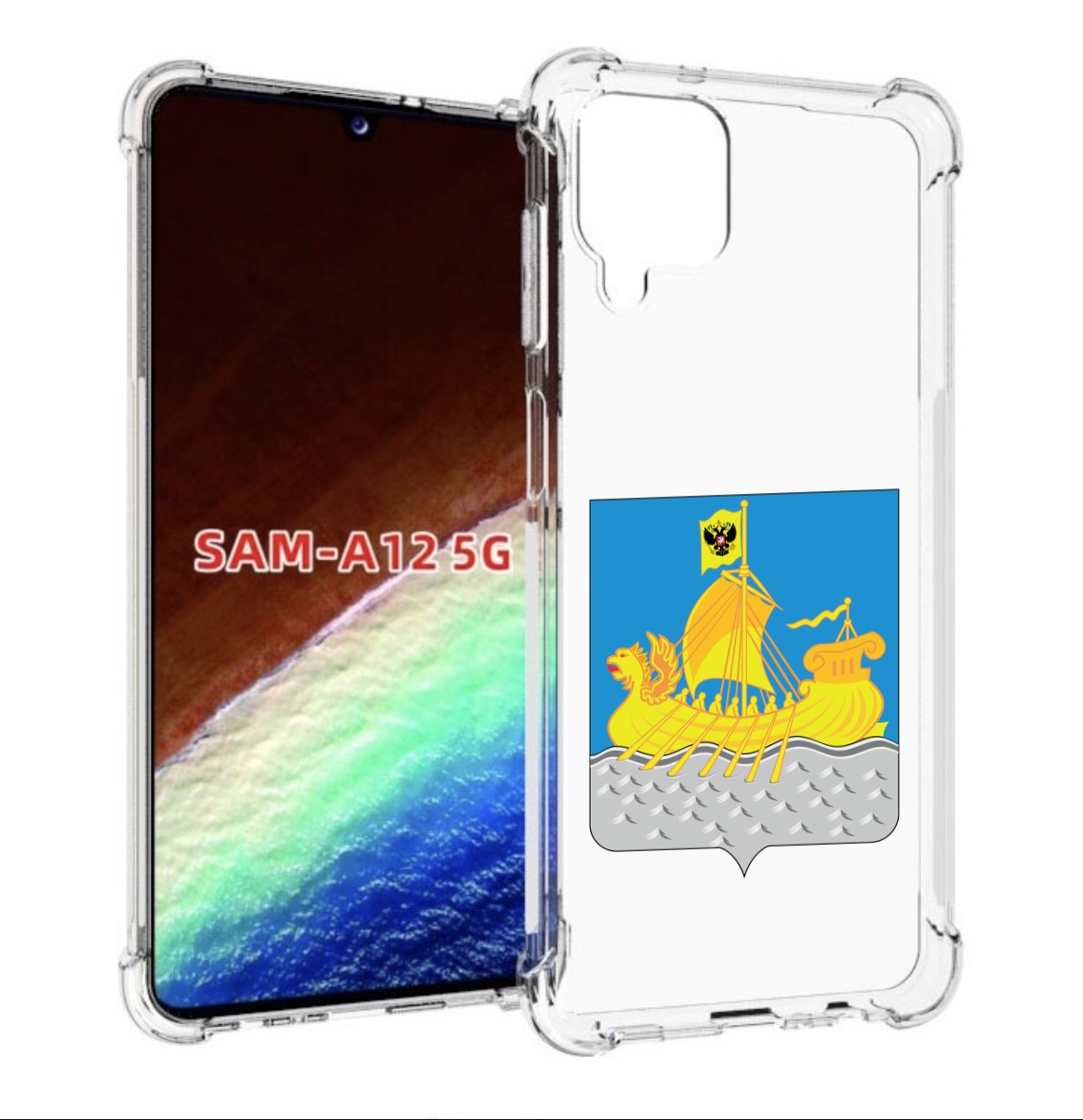 

Чехол MyPads герб-косромская-область для Samsung Galaxy A12 (SM-A125F) 2020/21, Прозрачный, Tocco