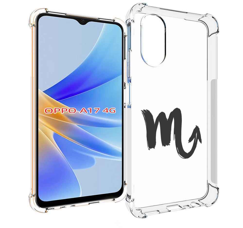 

Чехол MyPads знак-зодиака-скорпион-7 для OPPO A17, Прозрачный, Tocco