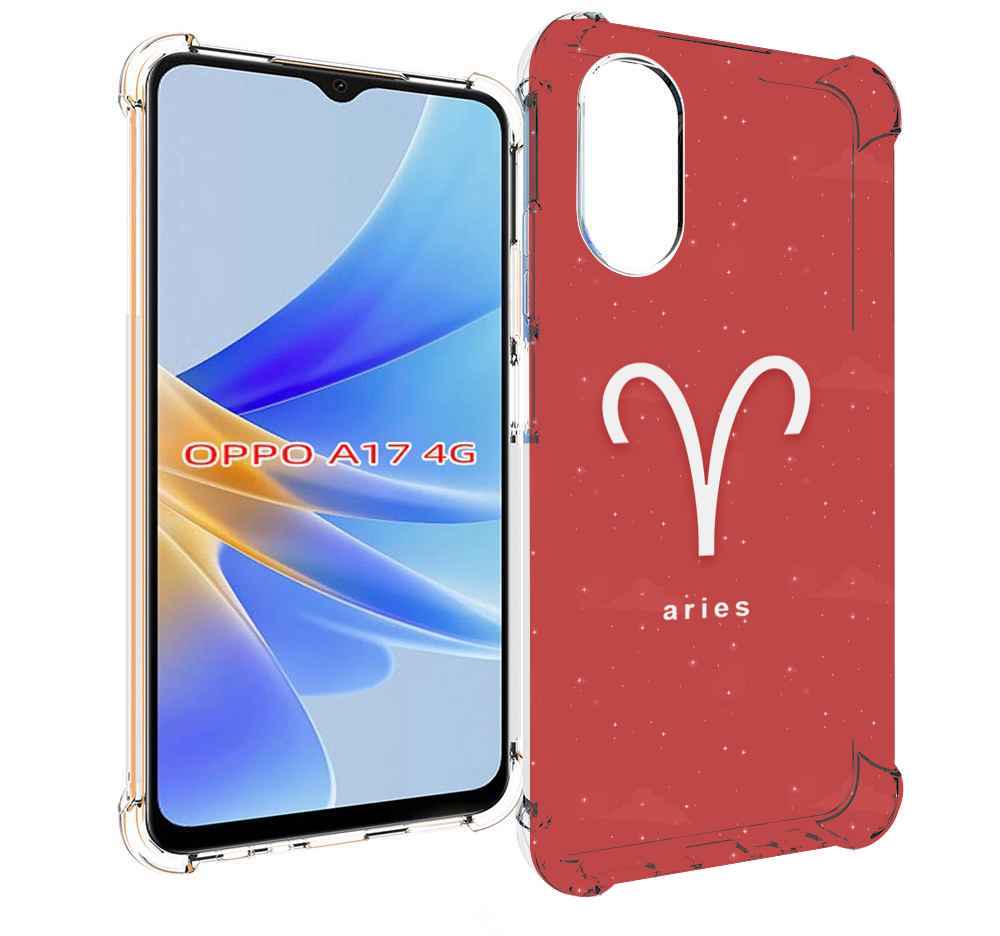 

Чехол MyPads знак-зодиака-овен-5 для OPPO A17, Прозрачный, Tocco