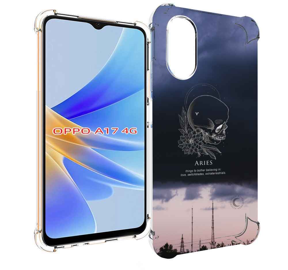 

Чехол MyPads знак-зодиака-овен-4 для OPPO A17, Прозрачный, Tocco