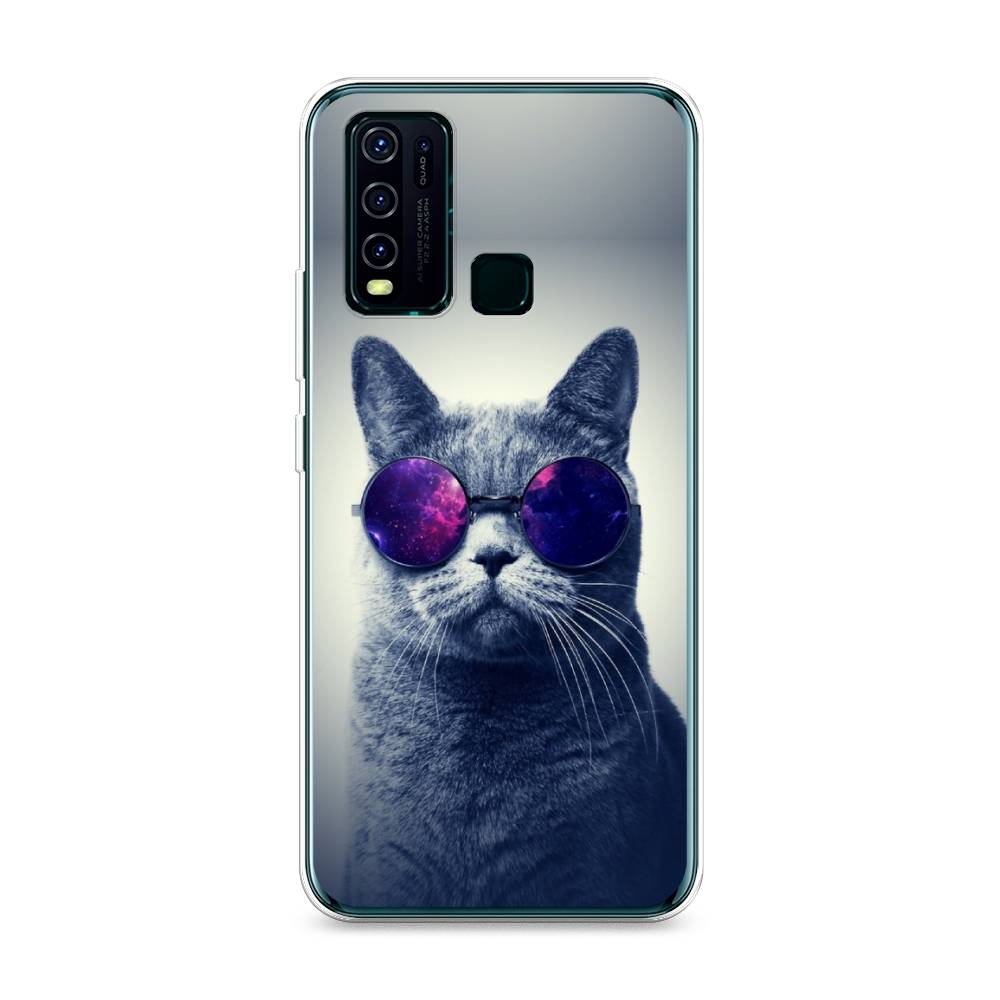 

Чехол Awog на Vivo Y30/Y50 "Космический кот", Разноцветный, 262650-1