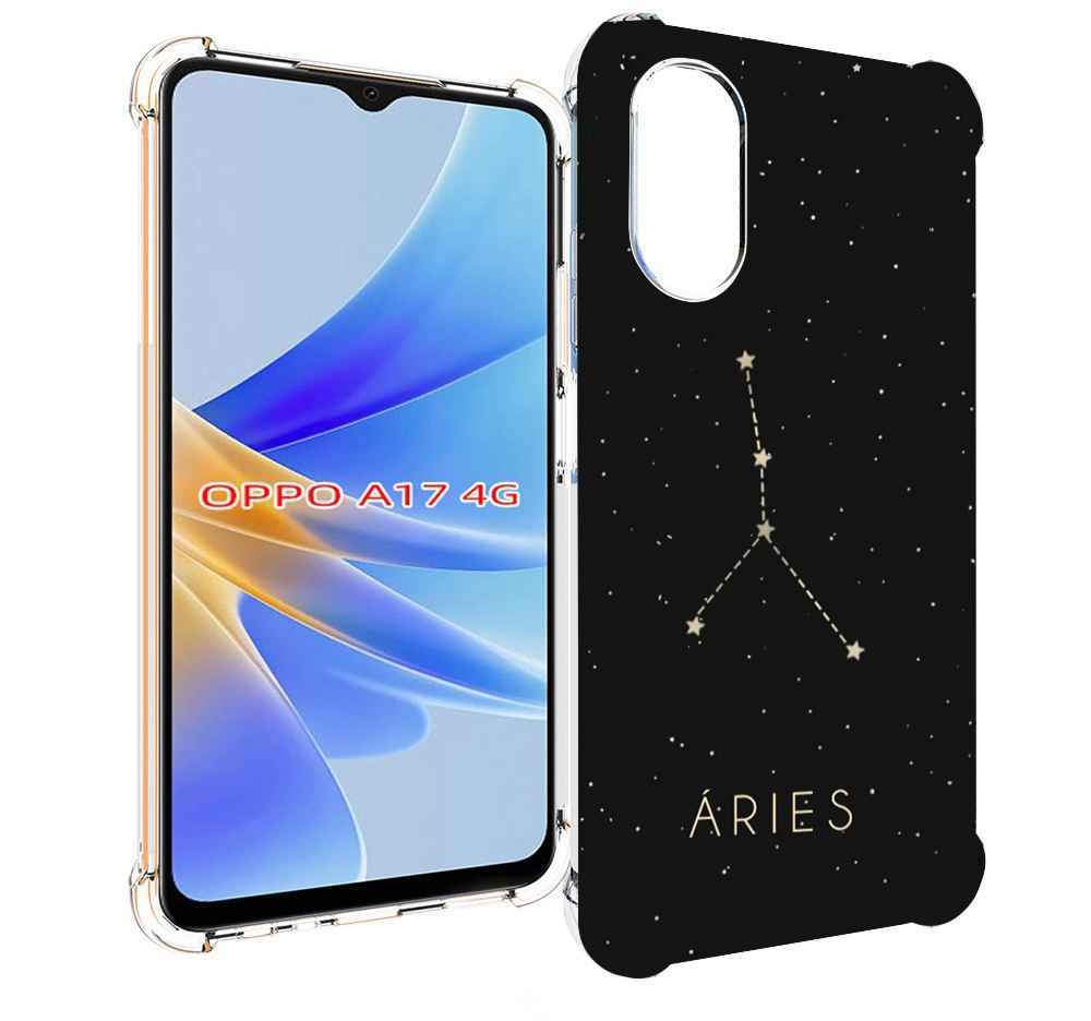 

Чехол MyPads знак-зодиака-овен-3 для OPPO A17, Прозрачный, Tocco