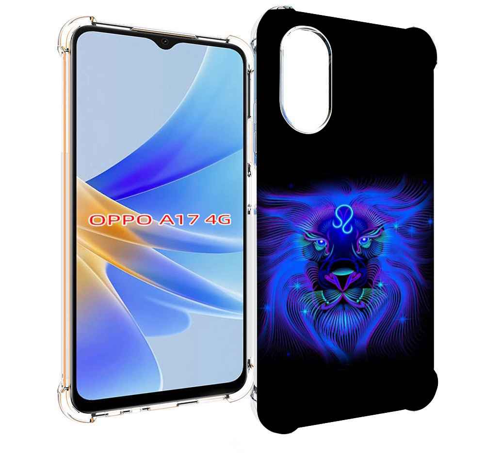 

Чехол MyPads знак-зодиака-лев-3 для OPPO A17, Прозрачный, Tocco