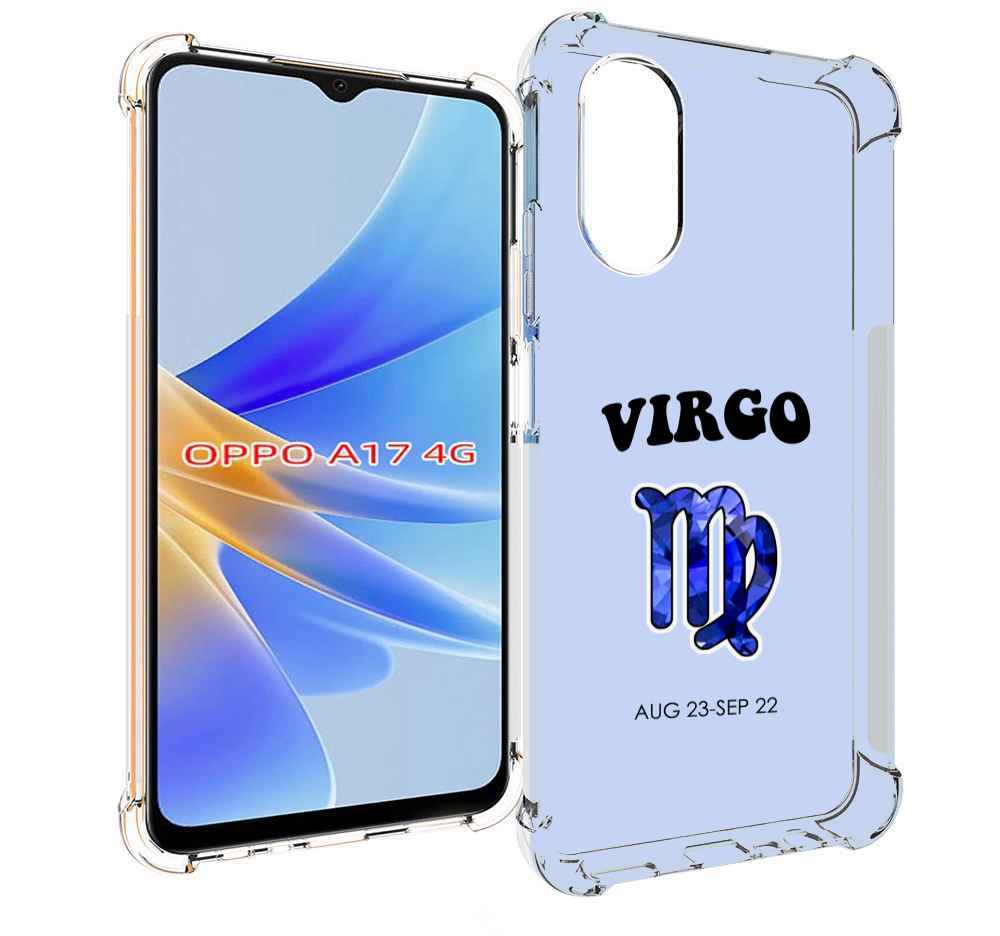 

Чехол MyPads знак-зодиака-дева-1 для OPPO A17, Прозрачный, Tocco