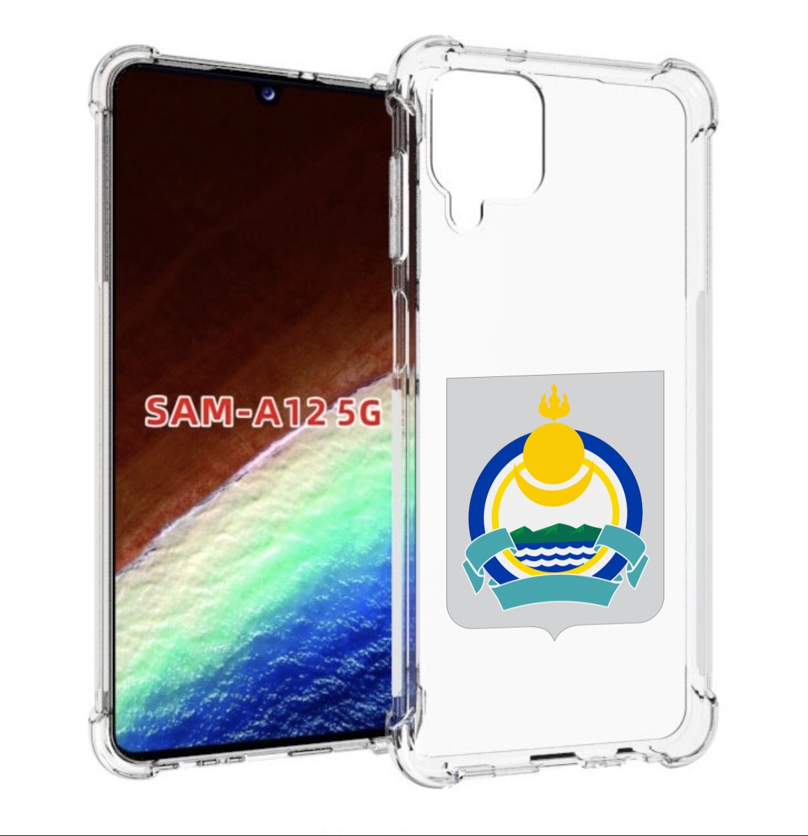 

Чехол MyPads герб-бурятия для Samsung Galaxy A12 (SM-A125F) 2020/21/A12 Nacho SM-A127F, Прозрачный, Tocco