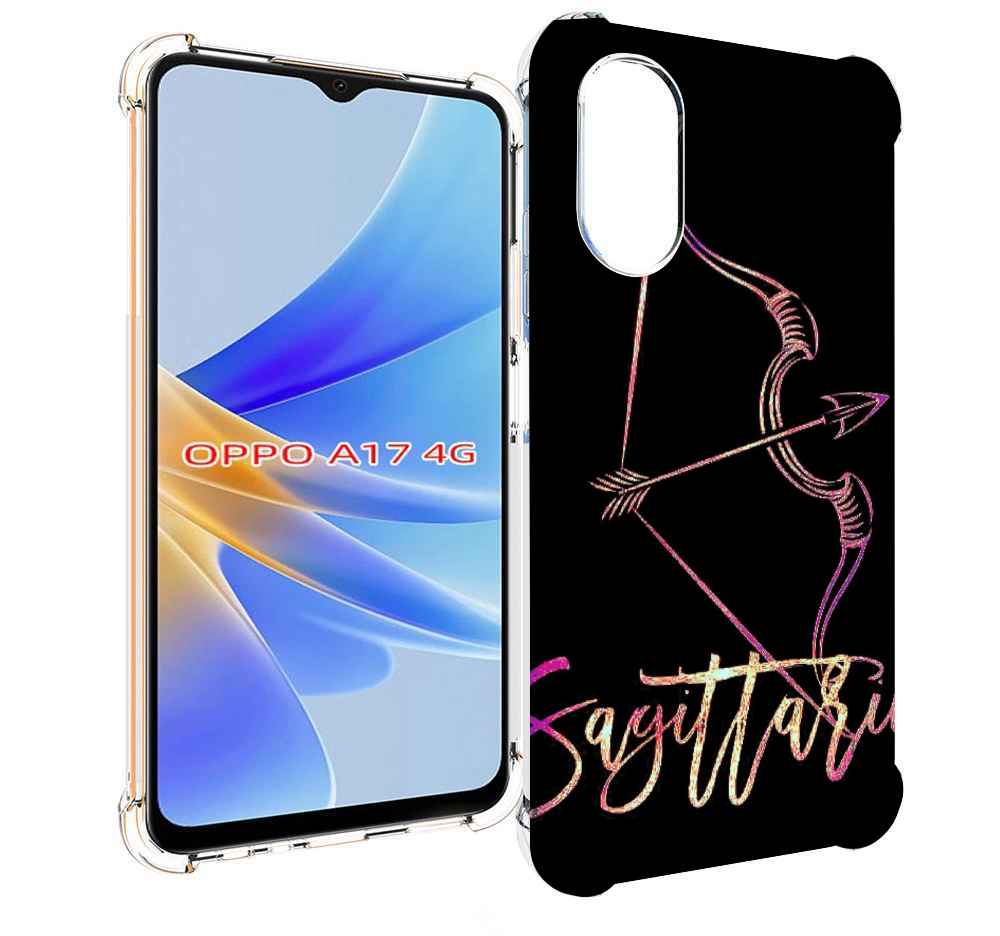 

Чехол MyPads знак зодиака стрелец 3 для OPPO A17, Прозрачный, Tocco