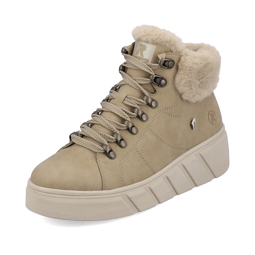 Кеды женские Rieker Evolution W0560-00 коричневые 39 RU 10560₽