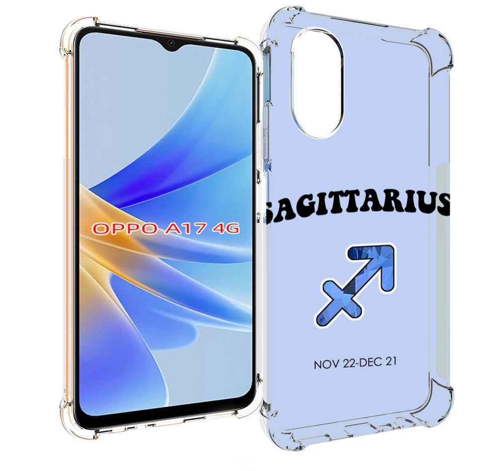 

Чехол MyPads знак зодиака стрелец 1 для OPPO A17, Прозрачный, Tocco
