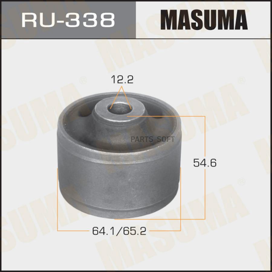 

Сайлентблок Задней Балки Honda Capa 98-02, Logo 96-02 Masuma Masuma арт. RU338
