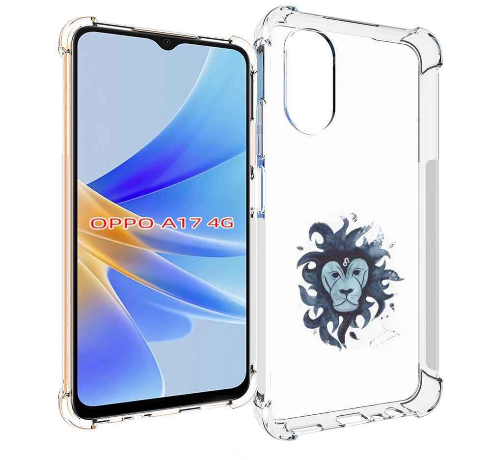 

Чехол MyPads знак зодиака лев 5 для OPPO A17, Прозрачный, Tocco