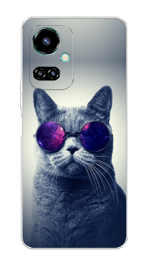 

Чехол Awog на Tecno Camon 19/19 Pro 4G "Космический кот", Разноцветный, 302250-1