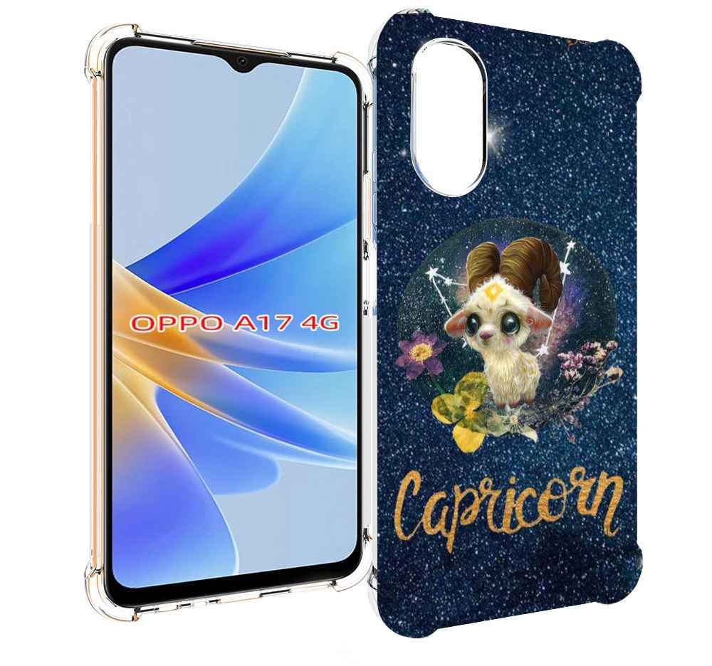 

Чехол MyPads знак зодиака козерог 3 для OPPO A17, Прозрачный, Tocco