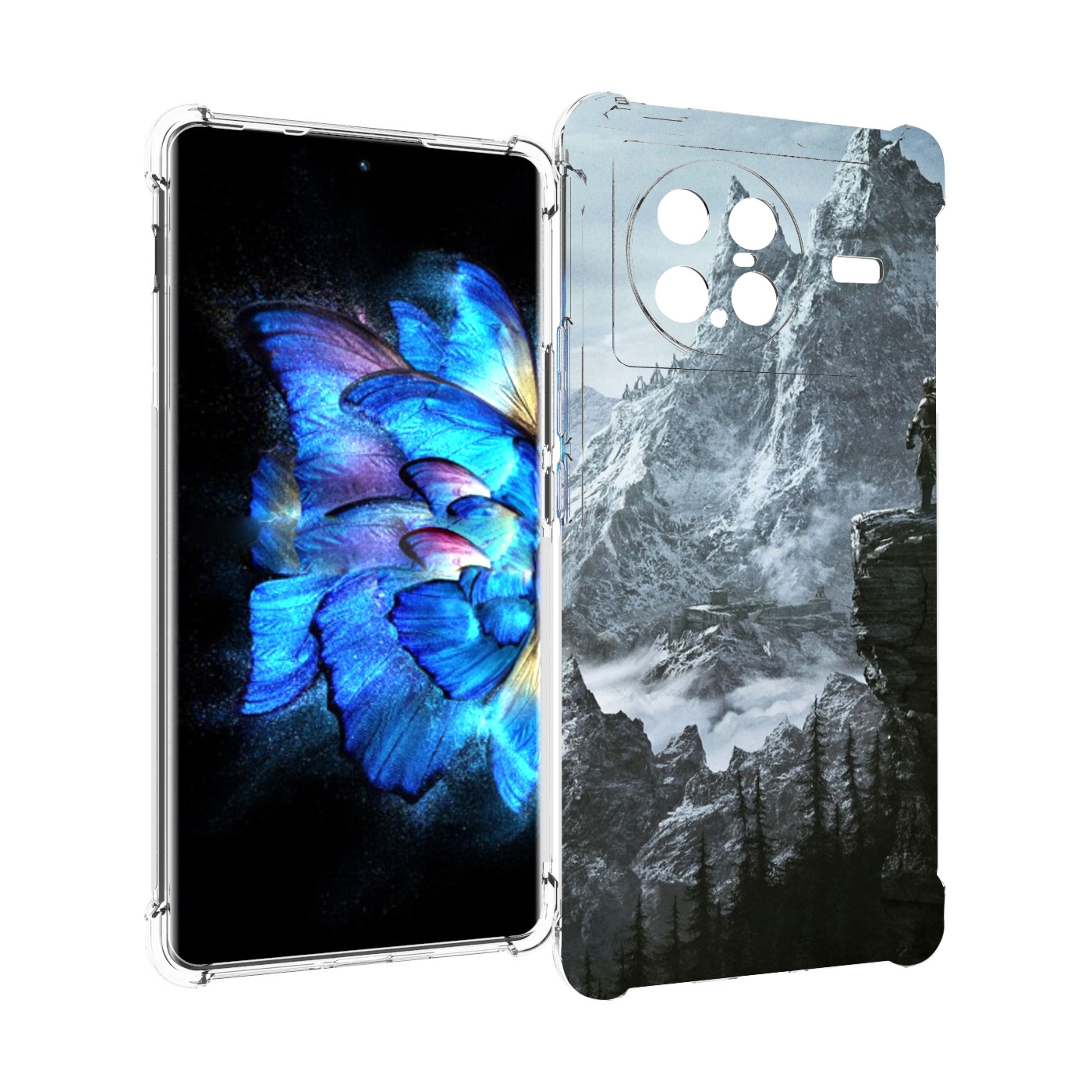 

Чехол MyPads The Elder Scrolls V Skyrim для Vivo X Note 5G, Прозрачный, Tocco