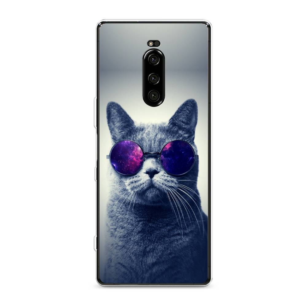 

Чехол Awog на Sony Xperia XZ4/Xperia 1 "Космический кот", Разноцветный, 53850-1