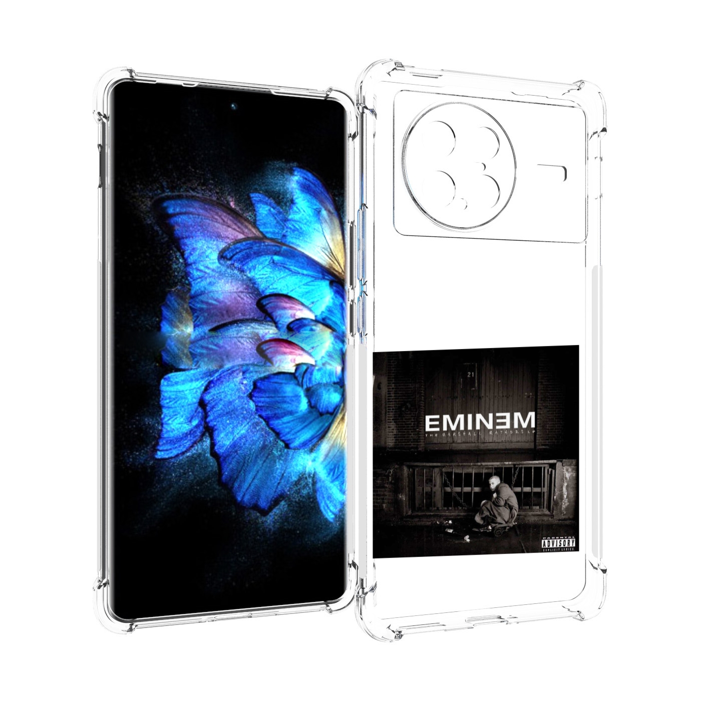 

Чехол MyPads THE MARSHALL MATHERS LP для Vivo X Note 5G, Прозрачный, Tocco