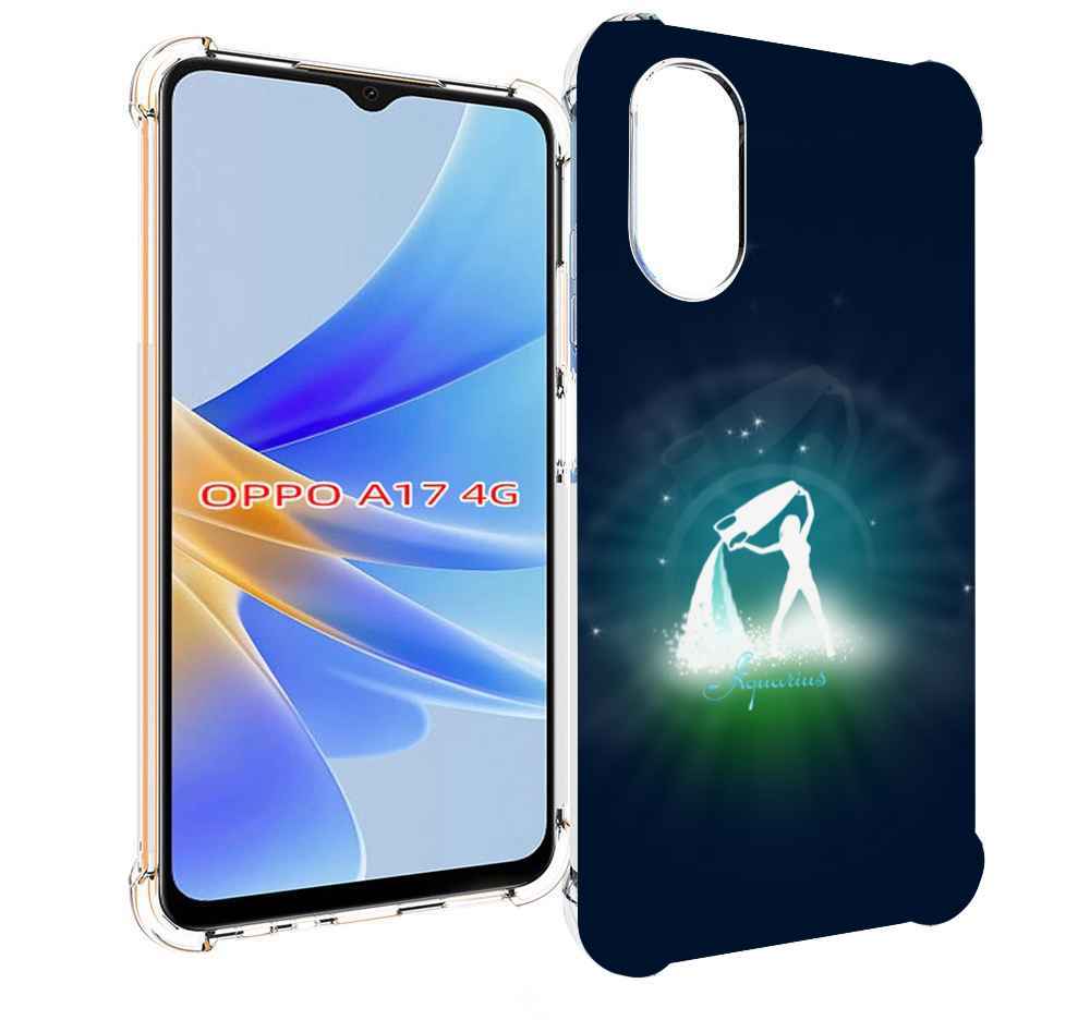 

Чехол MyPads знак зодиака водолеи 1 для OPPO A17, Прозрачный, Tocco