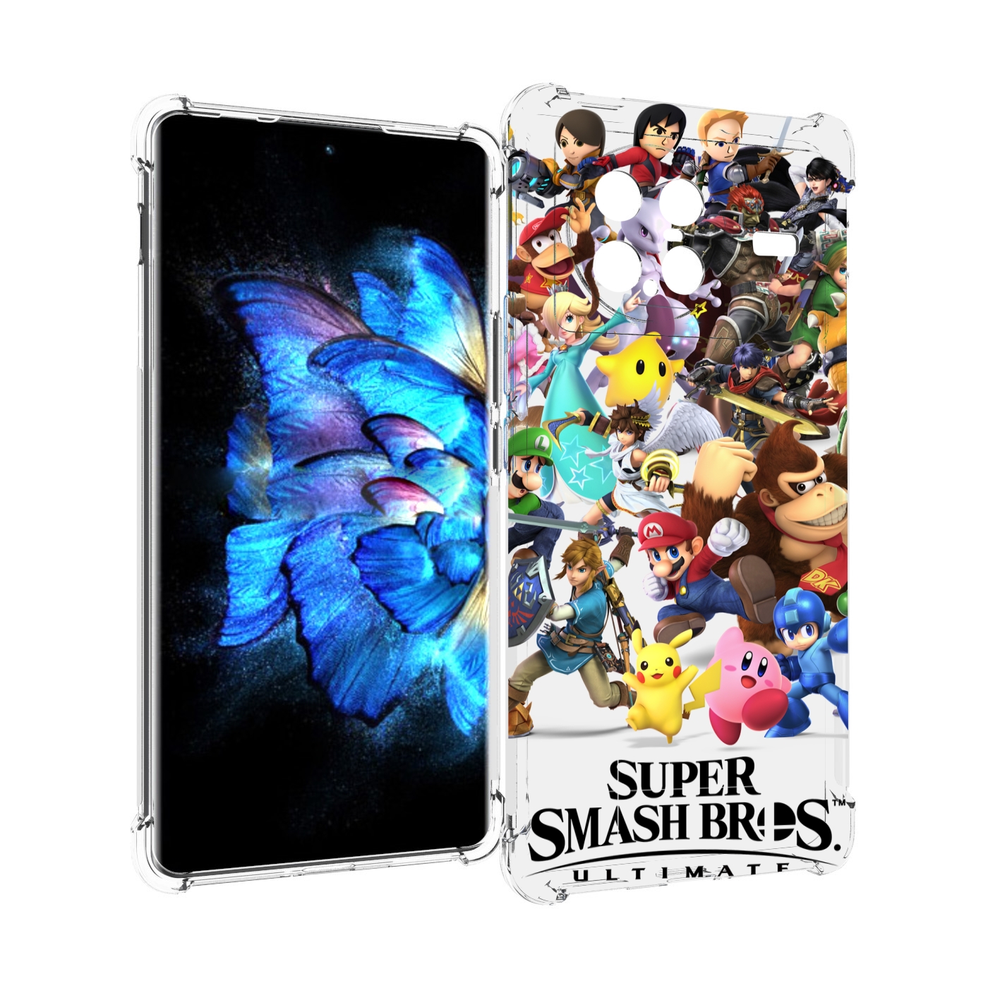 

Чехол MyPads Super Smash Bros для Vivo X Note 5G, Прозрачный, Tocco