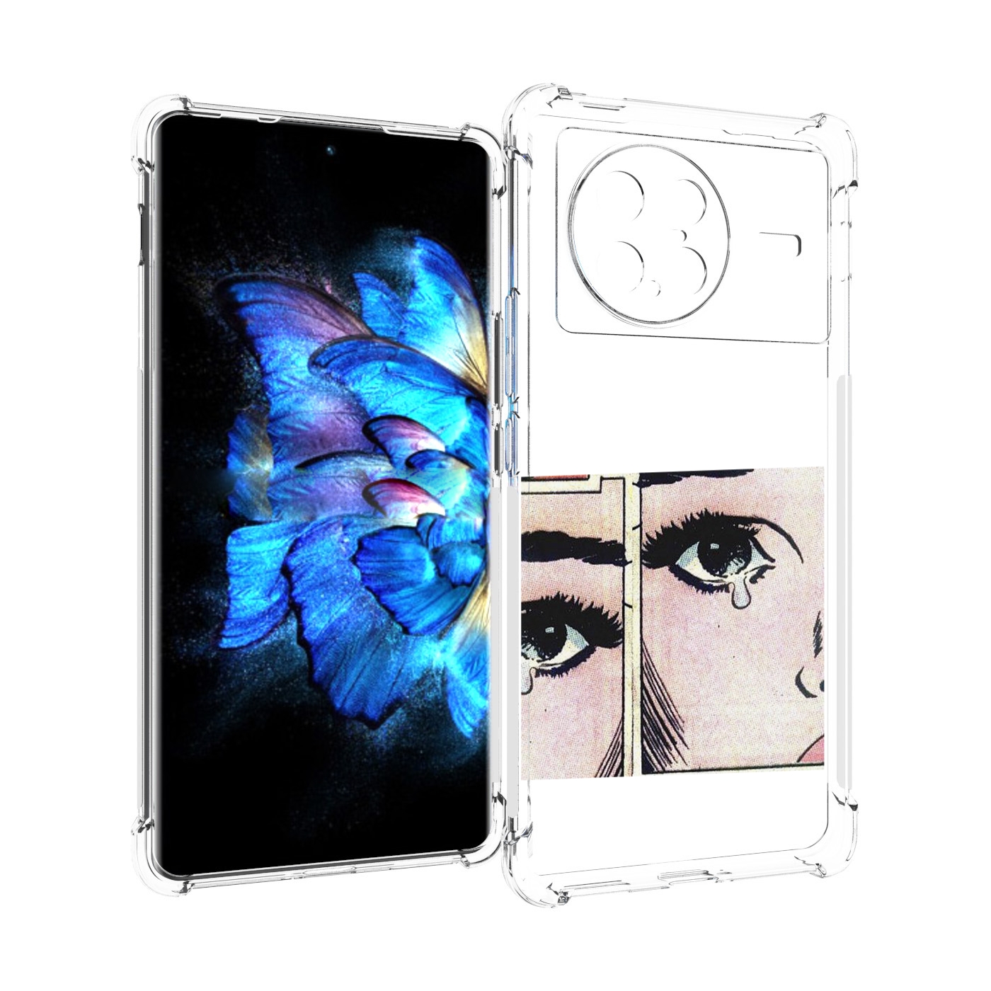 

Чехол MyPads Suicideboys - Radical Suicide для Vivo X Note 5G, Прозрачный, Tocco