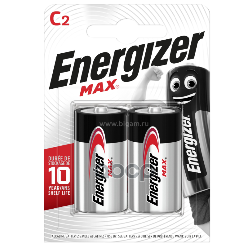 Батарейка Алкалиновая Energizer Max C 1,5v Упаковка 2 Шт. E302306700 Energizer арт. E30230