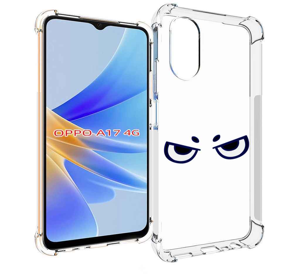 

Чехол MyPads злые-глазки для OPPO A17, Прозрачный, Tocco
