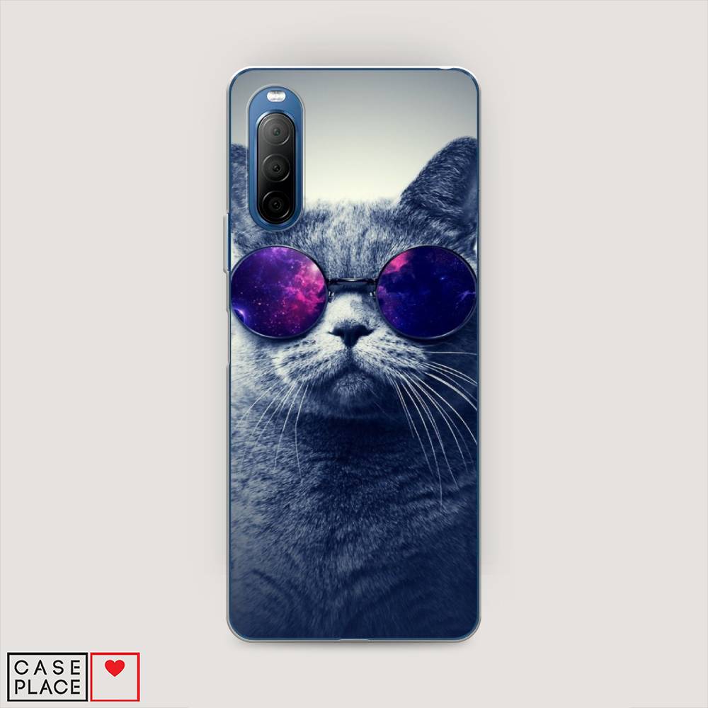 

Чехол Awog на Sony Xperia 10 II "Космический кот", Разноцветный, 54650-1