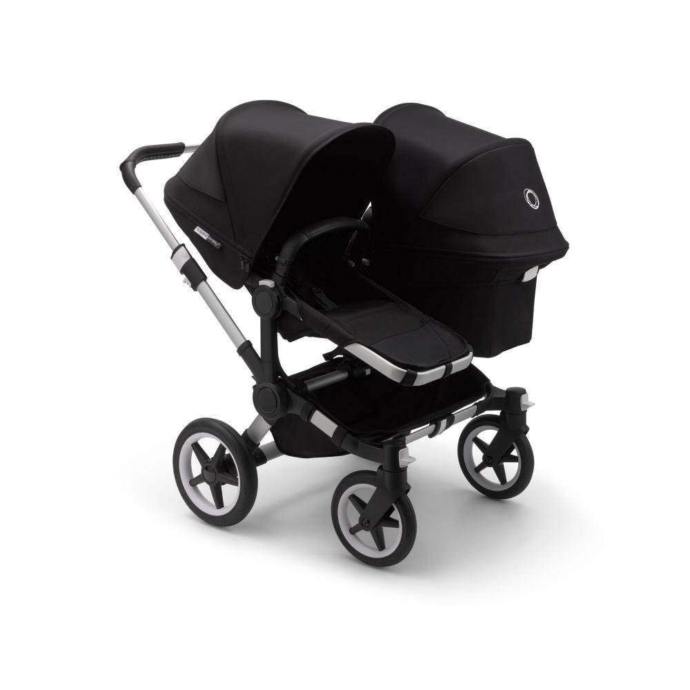 

Bugaboo donkey3 duo коляска 2 в 1 для погодок alu/black/black, Donkey3 Duo