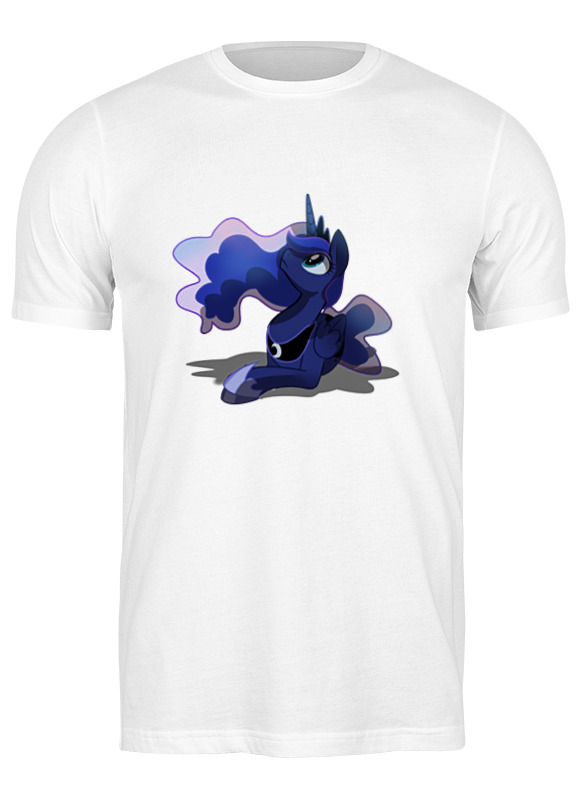 

Футболка мужская Printio Luna the princess белая 3XL, Белый, Luna the princess