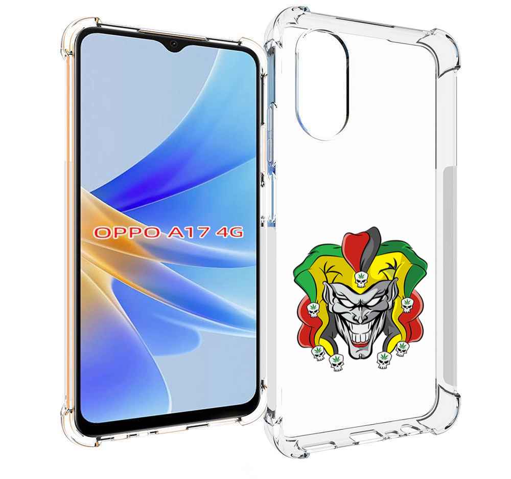 

Чехол MyPads злодей-клоун для OPPO A17, Прозрачный, Tocco