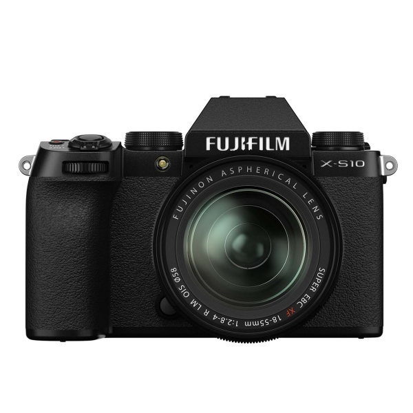 фото Фотоаппарат системный fujifilm x-s10 18-55mm black