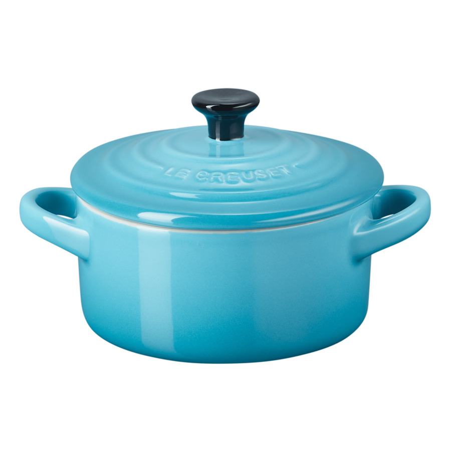 фото Кокотница le creuset stoneware 10 см, керамика, бирюза