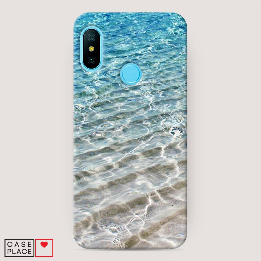

Пластиковый чехол "Волны 10" на Xiaomi Mi A2 Lite, 34220-3