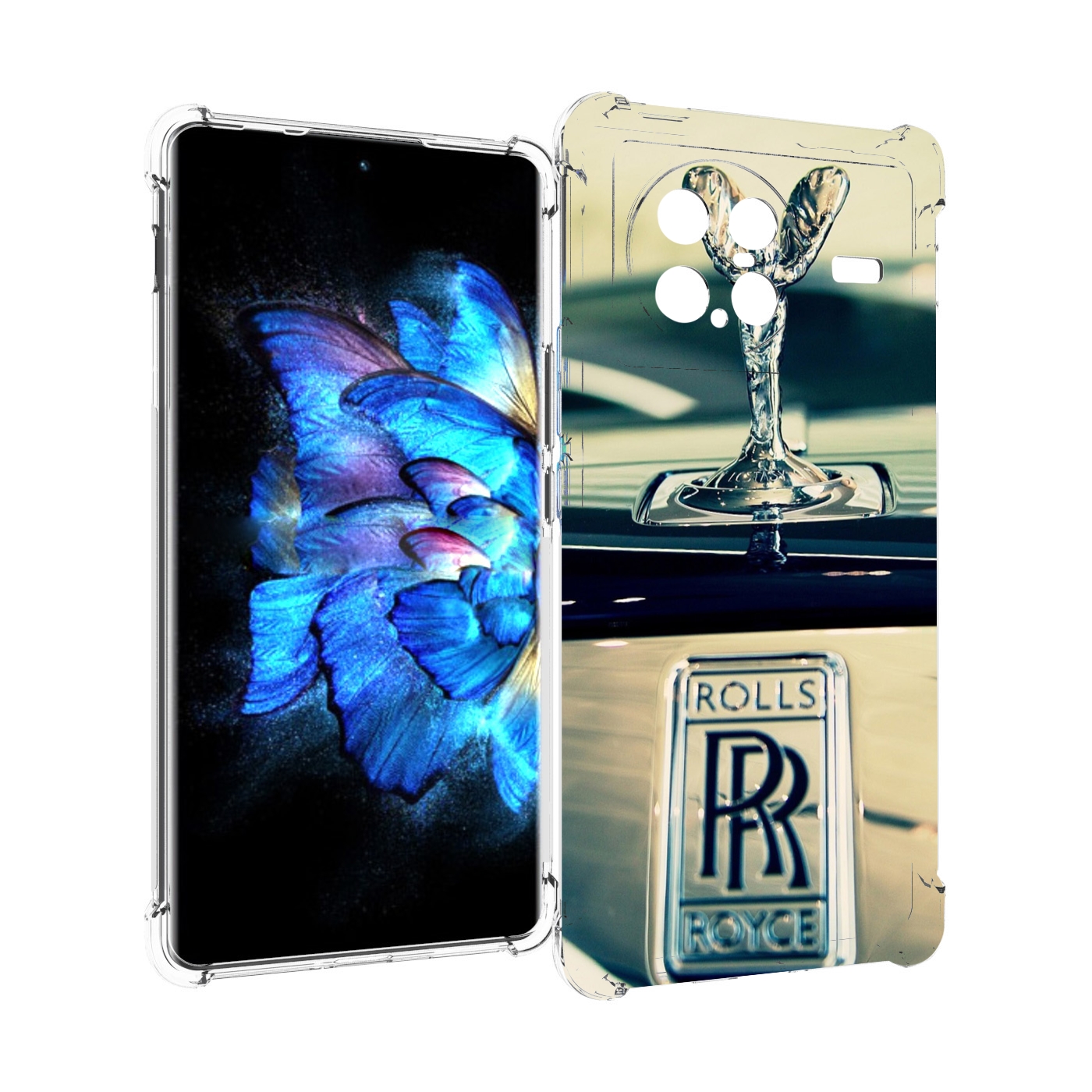 

Чехол MyPads Rolls Royce 1 для Vivo X Note 5G, Прозрачный, Tocco