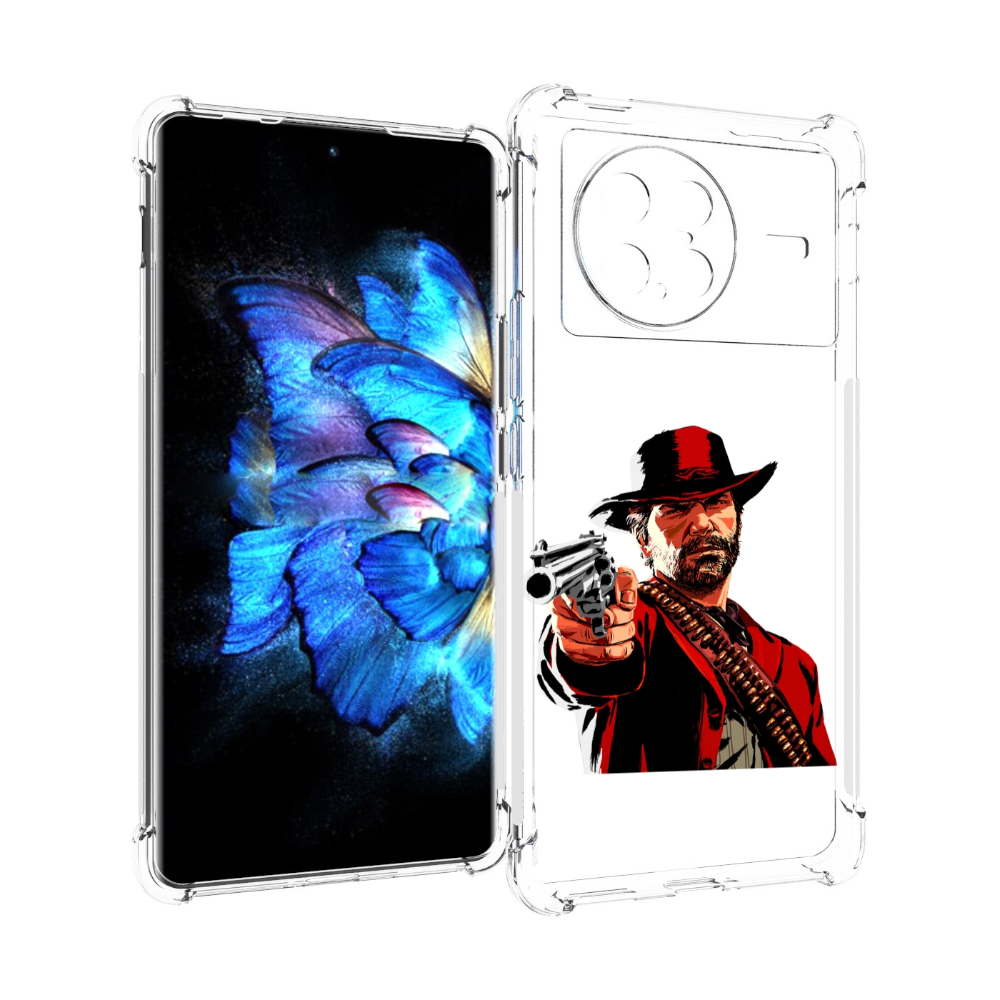 

Чехол MyPads Red-Dead-Redemption-2-РДР-2 для Vivo X Note 5G, Прозрачный, Tocco