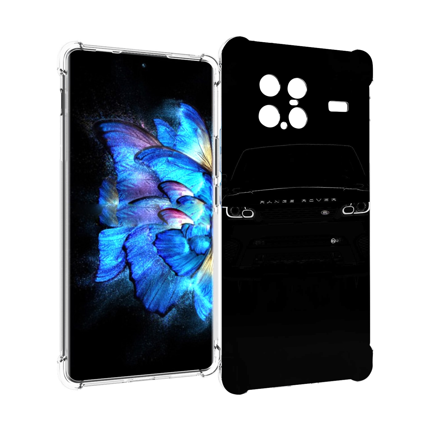 

Чехол MyPads Range-rover для Vivo X Note 5G, Прозрачный, Tocco
